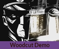 Animation Demo:<br>Woodcut Style<br> תוכן עצמאי